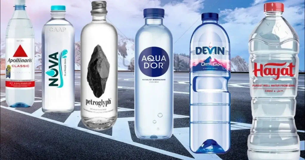 best bottled water, ranking 20 brands from worst to best