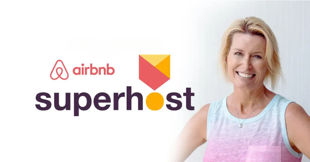 does an Airbnb super host stay with you?